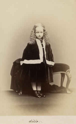 Lady Constance Campbell, 7th daughter of the Duke of Argyll. [Photographs, English Portraits. Volume 70. ]