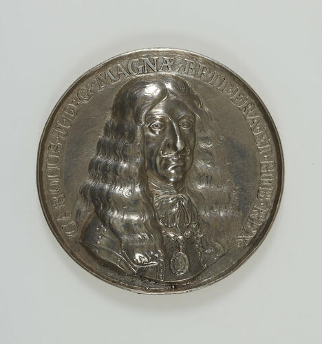 Medal commemorating the embarkation of Charles II at Scheveningen