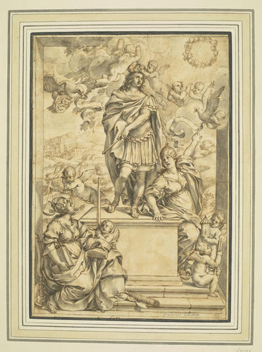 An allegory in honour of Ferdinand, King of Hungary