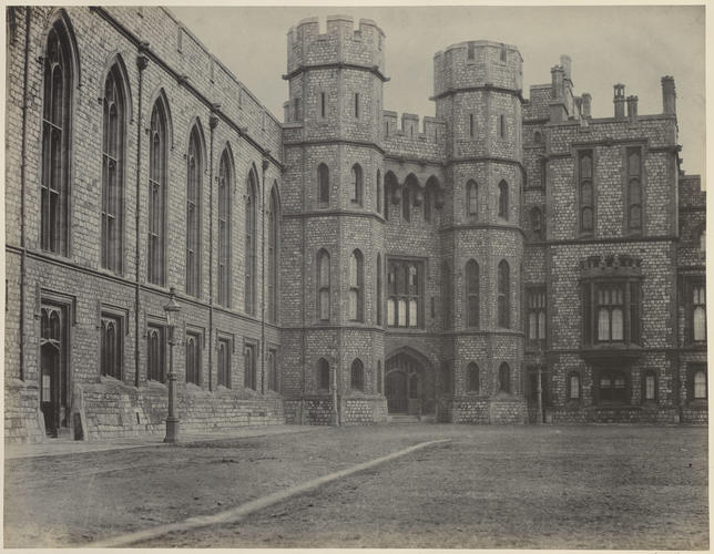 The Equerries Entrance, the Quadrangle, Windsor Castle