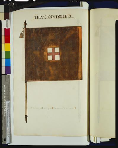 Drawings of the Colours and Standards of the British Army : Tempore James II &c. &c. &c Drawings of the Colours and Standards of the British Army : Tempore James II &c. &c. &c