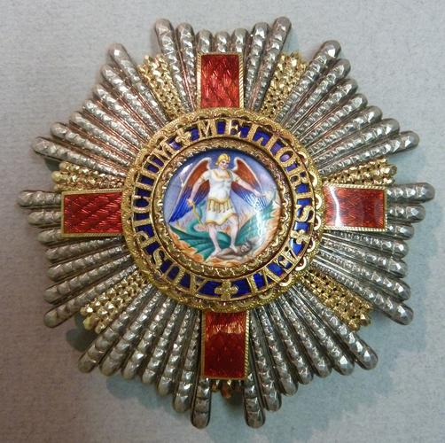 Order of St Michael & St George. The Duke of Connaught's Investiture G. C. M. G. Star