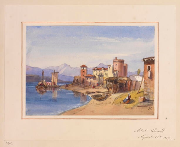 A village landscape