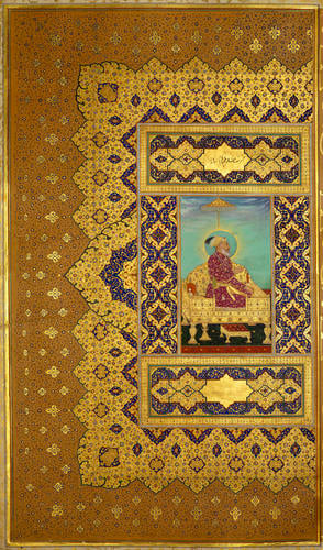 Master: Padshahnamah ?????????? (The Book of Emperors) ??
Item: The Padshahnamah frontispiece: Shah-Jahan