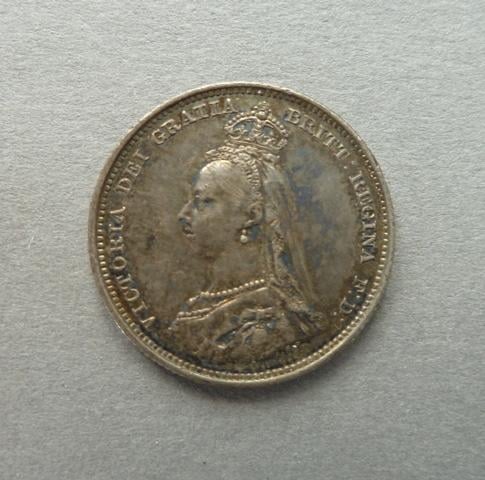 Victoria 'Jubilee head' shilling