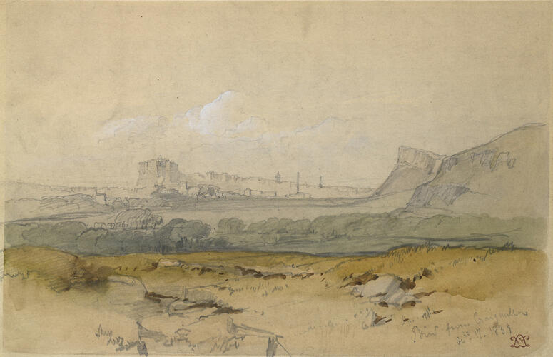 Edinburgh, distant viewn from near Craigmillar Castle