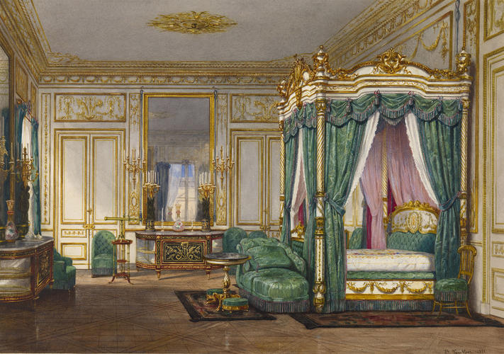 Queen Victoria's bedroom at Saint-Cloud