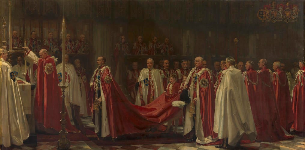 The Installation of the Knights of the Order of the Bath, The King's Offering