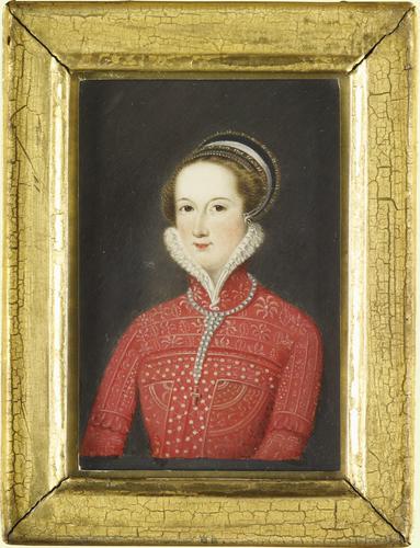Portrait of a lady, traditionally identified as Mary, Queen of Scots
