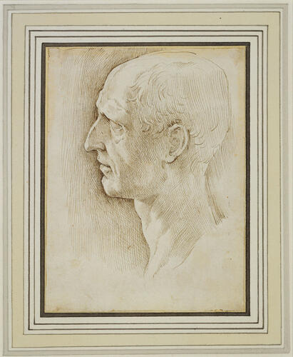 The head of Julius Caesar The head of Julius Caesar