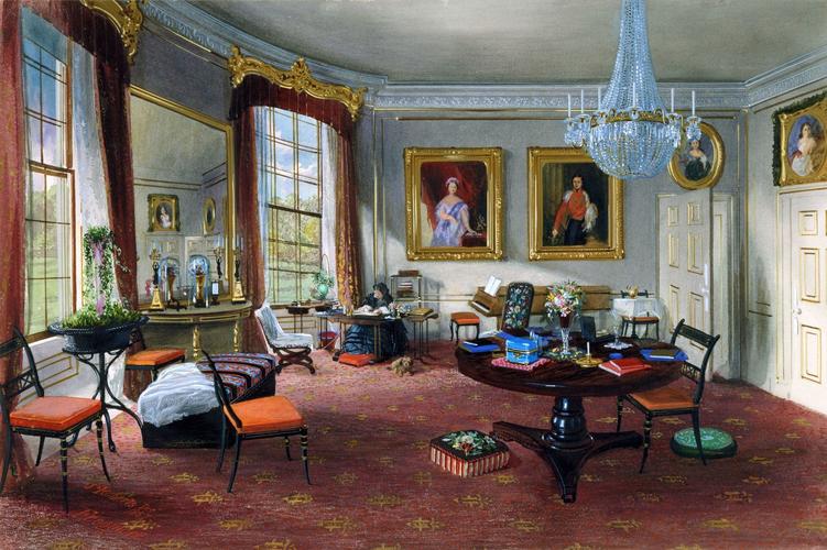 Frogmore House: The Duchess of Kent's Sitting Room Frogmore House: The Duchess of Kent's Sitting Room