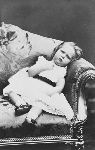 Princess Alix of Hesse, December 1873 [in Portraits of Royal Children Vol. 18 1873-74]