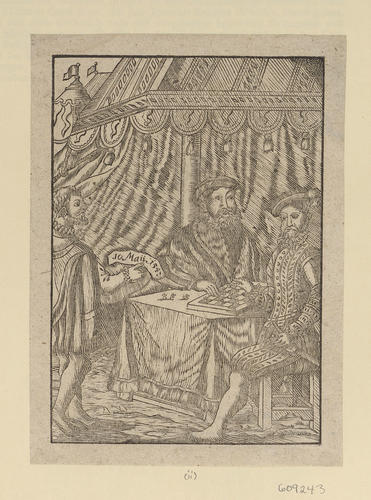 [John Frederick I the Magnanimous, Elector of Saxony receiving his death sentence]