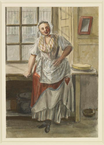 A kitchen scene