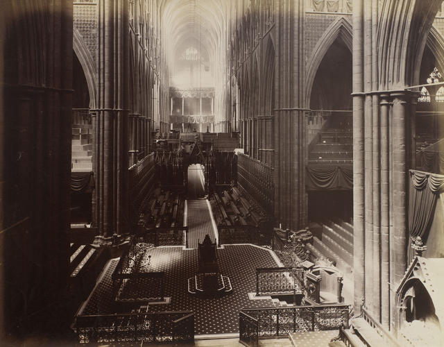 The Chair (looking west), Westminster Abbey