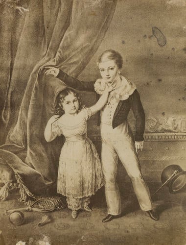 George, Prince of Cambridge and Princess Augusta