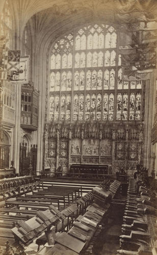 The Queen's Gallery and Albert Memorial Window, St George's Chapel