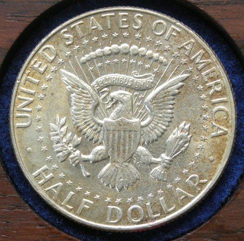 U. S. A. Half dollar, 1964 U. S. A. Half dollar, 1964