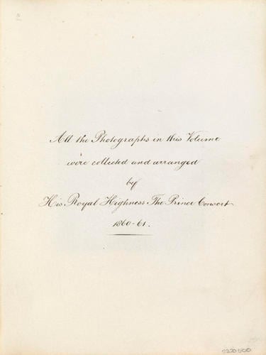 Photographs : views ; vol. I. [spine title]