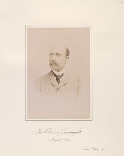 Arthur, Duke of Connaught, 1887 [in Portraits of Royal Children Vol. 36	1887-1888]