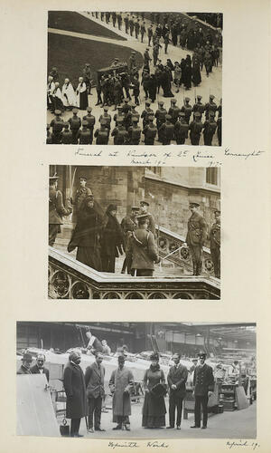 Page 14 from Queen Mary's Album, volume 18, 20 June 1916 to 20 September 1918 Page 14 from Queen Mary's Album, volume 18, 20 June 1916 to 20 September 1918