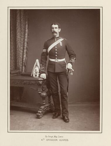 Troop Sergeant Major Lewis