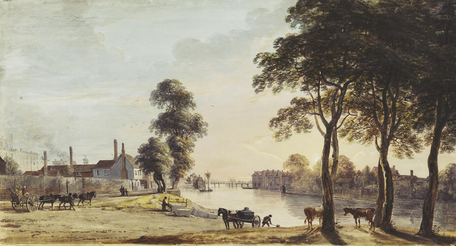 Windsor Bridge from Datchet Lane