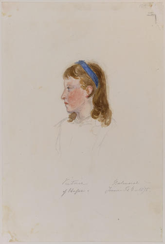 Master: Sketches of the Royal Children by V. R. from 1841-1859
Item: Victoria of Hesse