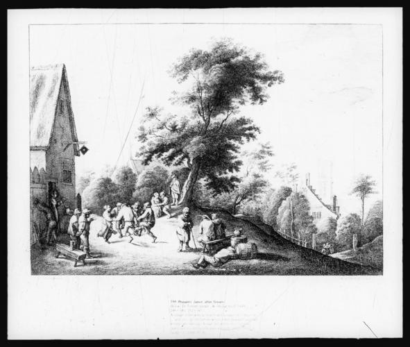 Peasants' dance, after Teniers Peasants' dance, after Teniers