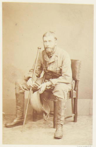 Major J. C. Russell, 12th Lancers, Equerry to HRH The Prince of Wales. [Portraits of officers, non-commissioned officers and privates engaged in Ashanti, 1873. Ashanti and Zululand portraits, 1873 and
