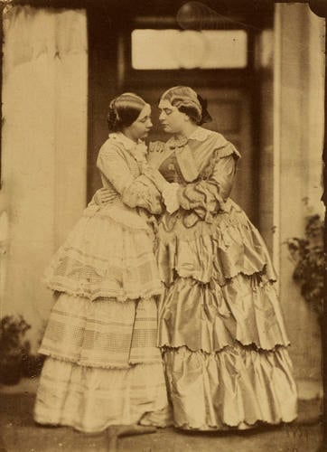 Princess Mary Adelaide and Lady Catherine Coke [sic]