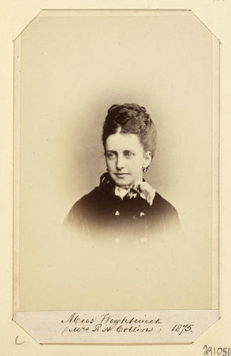 Miss Wightwick. 1876. [Royal Household Portraits. Volume 55. ]