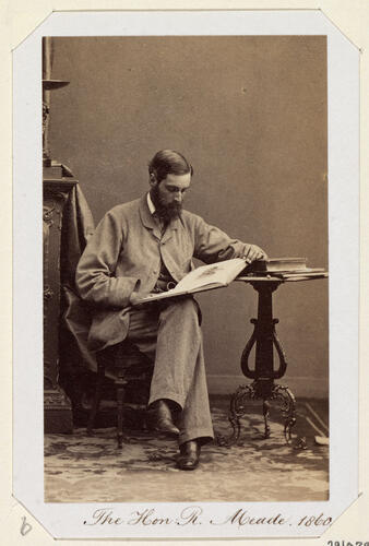 The Hon. R. Meade. 1860. [Royal Household Portraits. Volume 55. ]