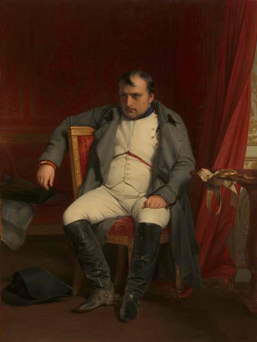 Napoleon at Fontainebleau, 31 March 1814