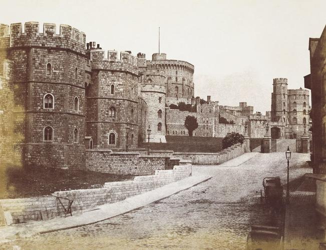 Windsor Castle from Castle Hill. [Windsor Castle]