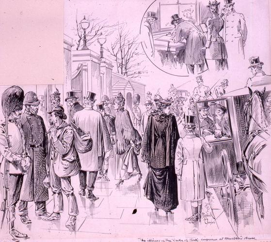 'Inquiries at Marlborough House': the illness of the Duke of York, November 1891