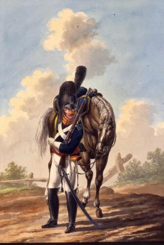 Württmberg Army. Private, King's Regiment of Carabiniers