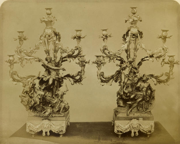 Two candelabras Two candelabras