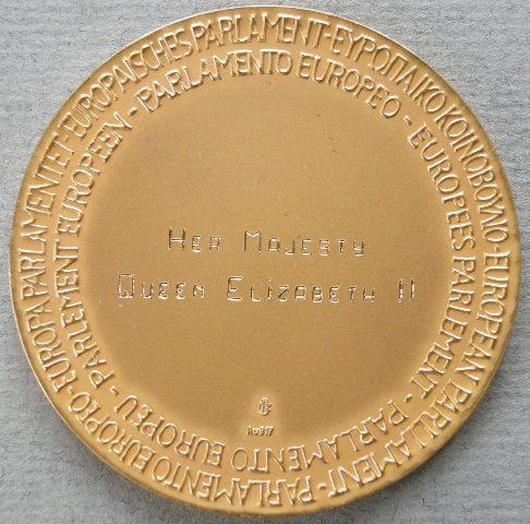 Belgium. Souvenir medal of the European Parliament Belgium. Souvenir medal of the European Parliament