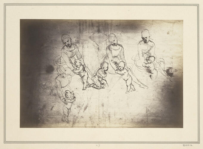 Studies for a Virgin and Child with the Infant Baptist