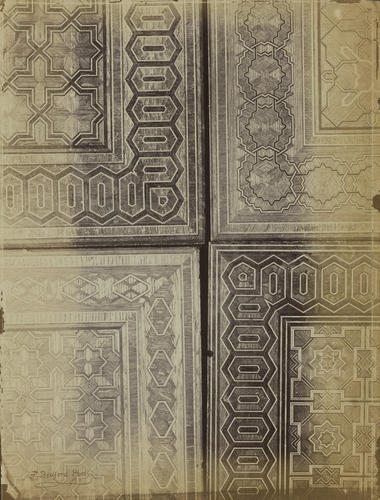 Inlaid Woods for Floors. French [1. Specimens from Marlborough House 1854/Photographs by Francis Bedford. 2. Works of Art Exhibited at Marlborough House 1854]
