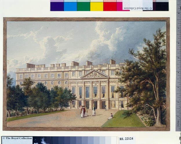 Hampton Court Palace: The east (garden) front