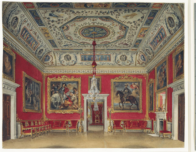 Buckingham House: The Crimson Drawing Room