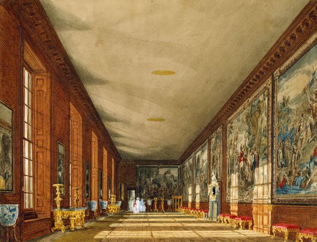 Hampton Court: The Queen's Gallery (The Ballroom)