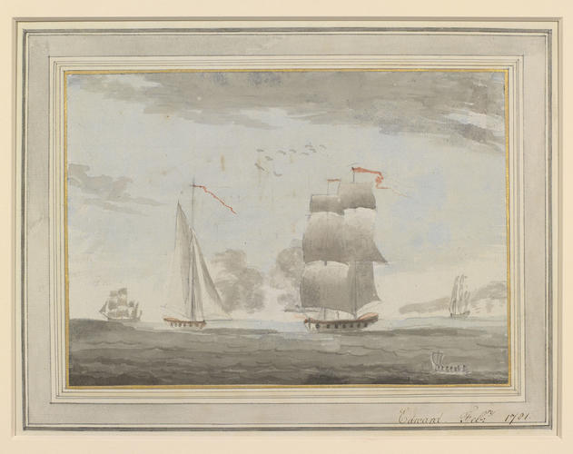 Ships in combat