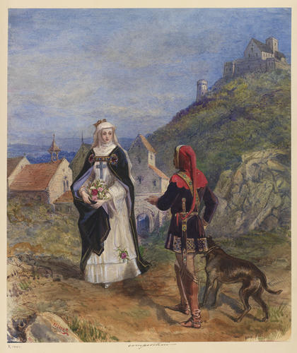 St Elizabeth of Hungary and the Miracle of the Roses