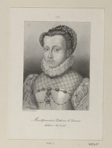 Montpensier (Catherine de Lorraine Duchesse de)