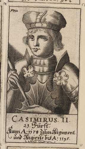 Master: [Counts and Kings of Poland]
Item: CASIMIRUS II