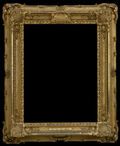Frame for RCIN 402755, Dell'Abate, Portrait of a Young Man with a Cleft Chin Frame for RCIN 402755, Dell'Abate, Portrait of a Young Man with a Cleft Chin