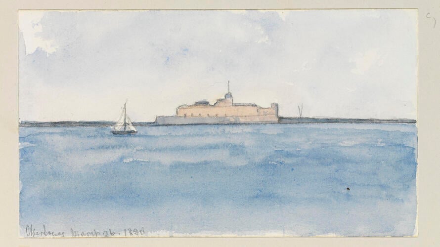 Master: SKETCHES BY QUEEN VICTORIA II
Item: Cherbourg